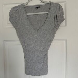 Express lightweight short sleeve sweater